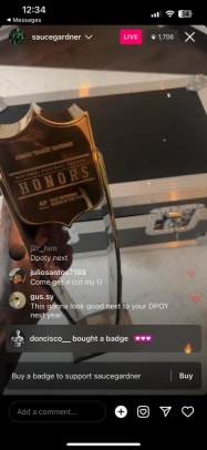 Sauce Unboxing Trophy